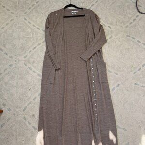 Zara 100% Merino Wool Button Down Cardigan Worn Once Size Small